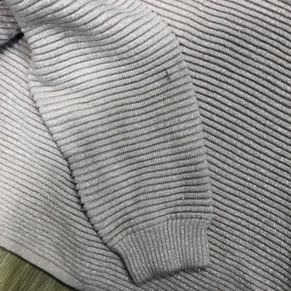 H&M sparkly pink sweater small - Picture 3 of 3
